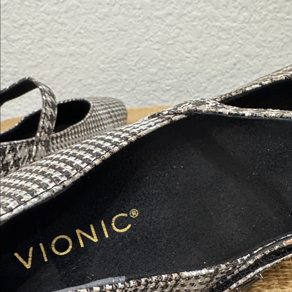 Vionic Alameda Houndstooth Mary Jane Size 7 NEW - Picture 6 of 8